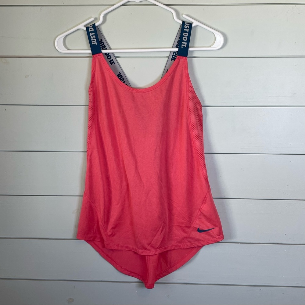 Nike Dri-Fit pink tank‎ top women's size small